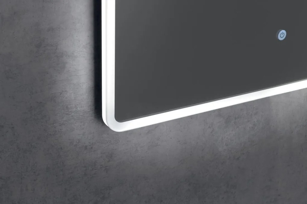 Sapho Sapho, PIRI zrkadlo s LED osvetlením 60x80cm, dotykový senzor, 2700-6500K, PR600S