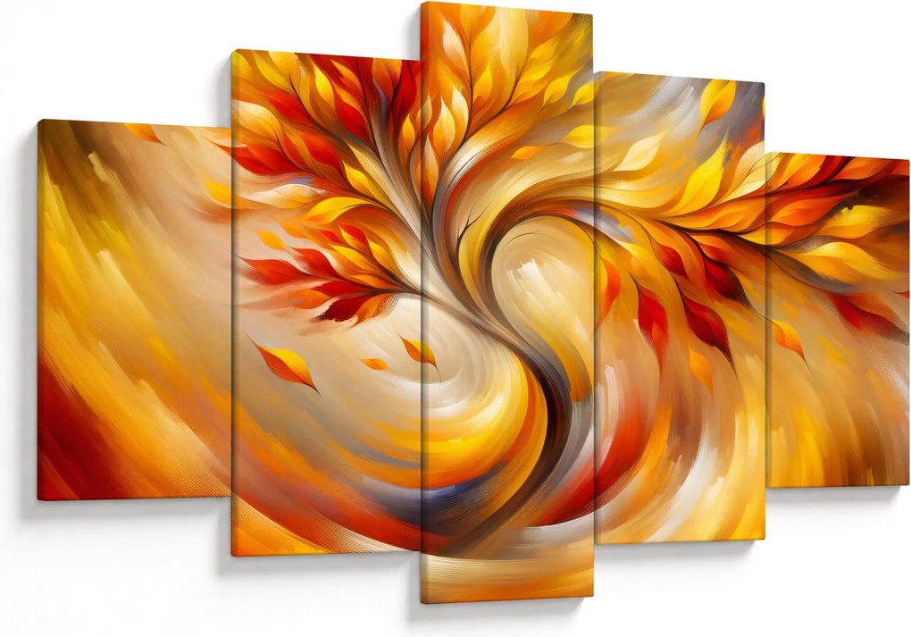 Obraz - Jesenný strom (150x105 cm)