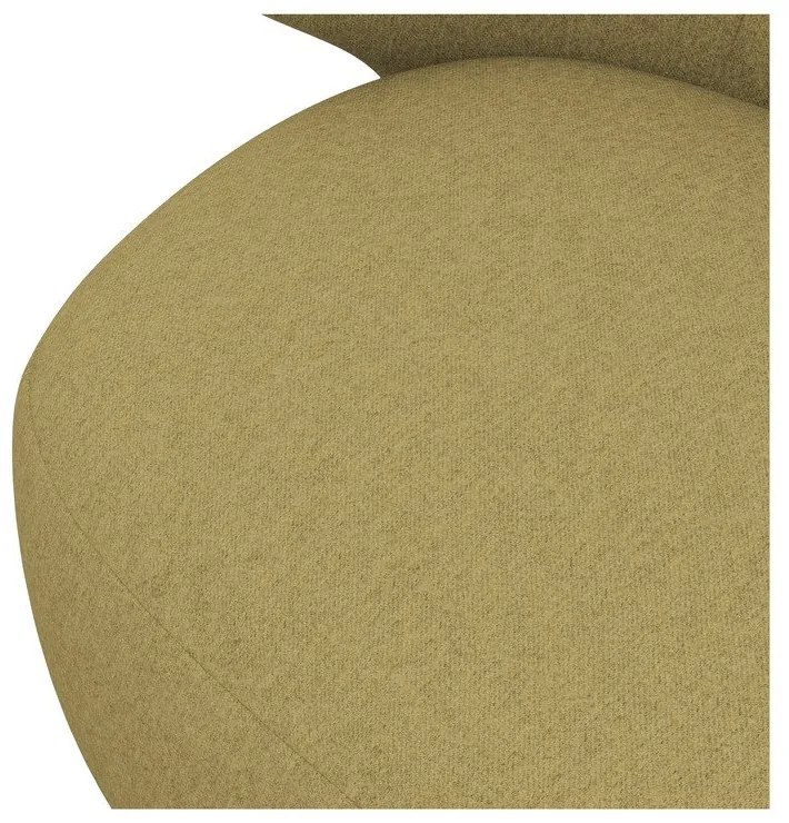 Kreslo v horčicovej farbe Kama – Makamii