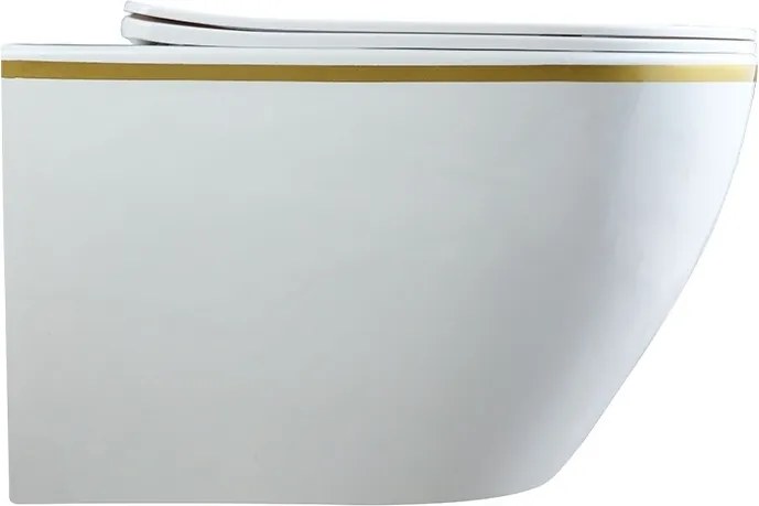 BPS-koupelny Podomietkový modul Geberit DuoFix s WC misou MIZU-WH-GL-TR-03 + ovládacie tlačidlo Delta 20 biela