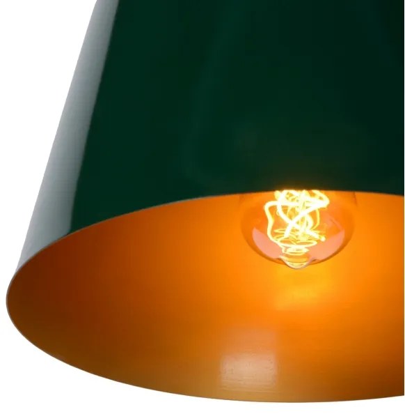 Lucide 30482/31/33 - Luster na lanku MISHA 1xE27/60W/230V zelená