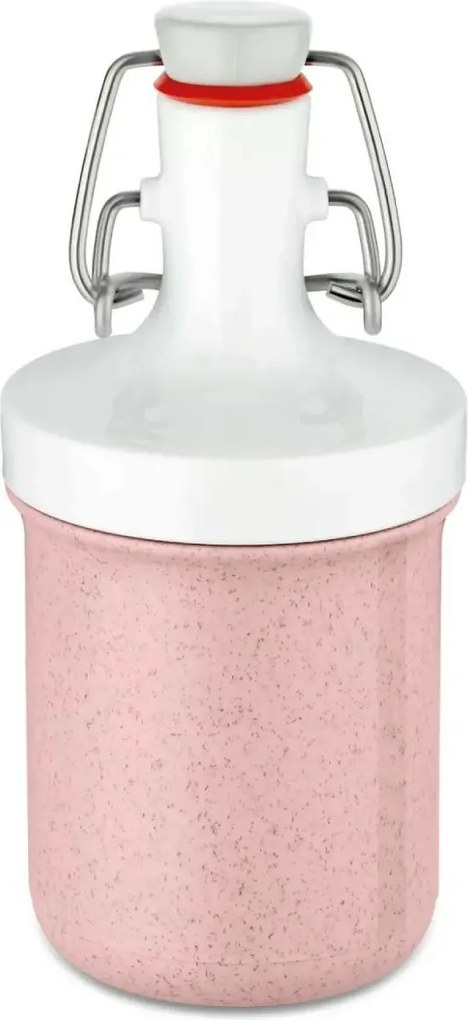 Koziol Fľaša na vodu PLOPP TO GO MINI, 200 ml, ružová