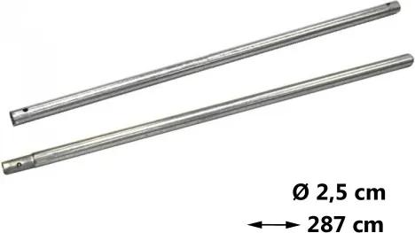 AGA AGA náhradná tyč na trampolínu 2,5 cm - dĺžka 287 cm