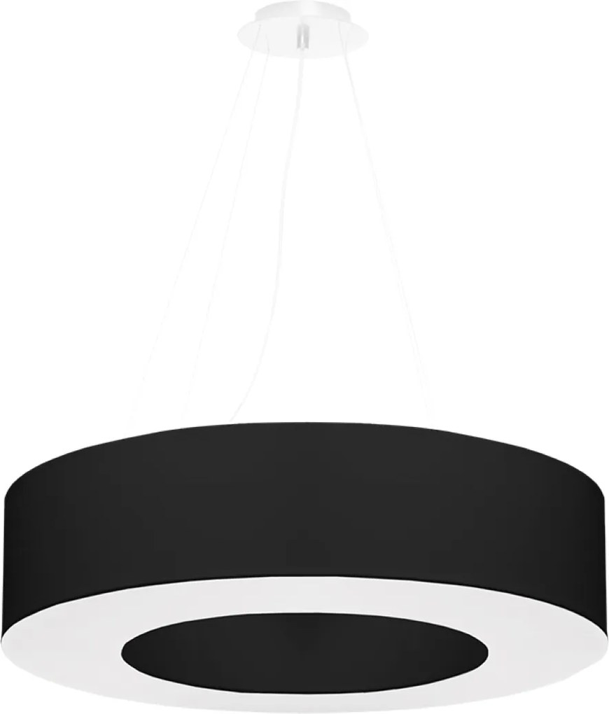 Luster SATURNO 70 čierny