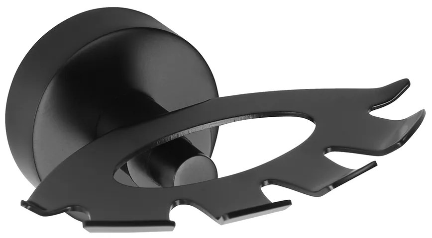 Sapho Sapho, X-ROUND BLACK držiak kefiek, čierna, XR901B