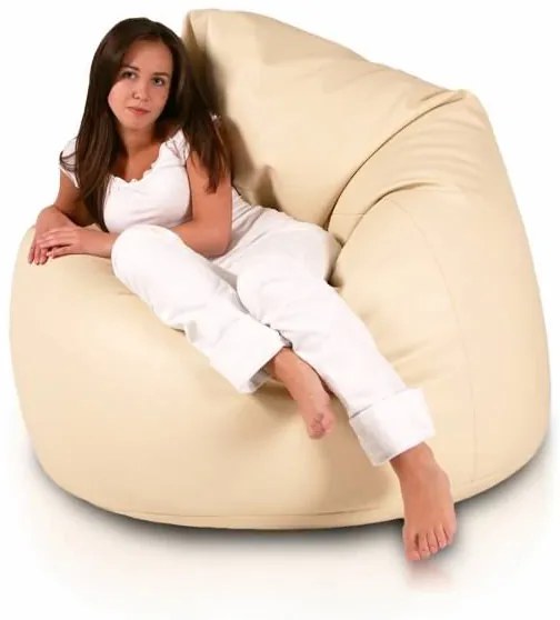 INTERMEDIC SK Sedací Vak Giga Sako Ekokoža Farba: E03 - Oranžová svetlá (ekokoža)