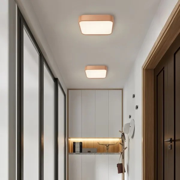 BRILAGI - LED stmievateľné stropné svietidlo POOL SQUARE LED/36W/230V 40x40 cm medená + s diaľkovým ovládaním