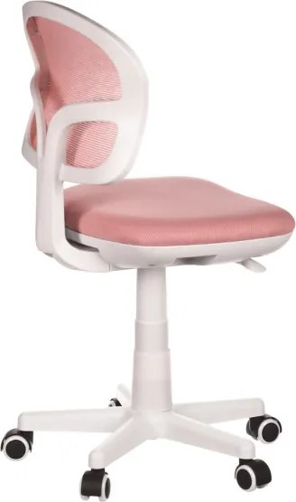 Detská otočná stolička ružová KA-C801 PINK