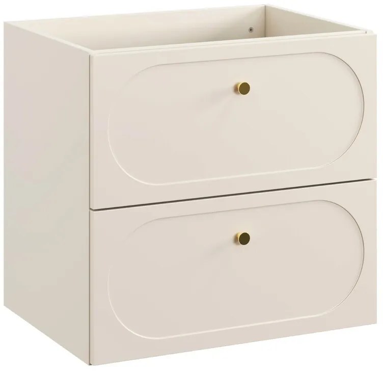 Skrinka pod umývadlo Donna 60 cm piesková