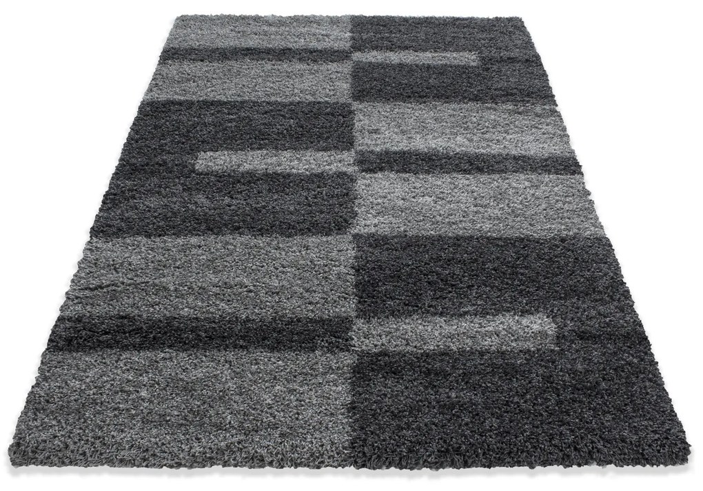 Ayyildiz, Kusový koberec Gala 2505 grey, 100x200, šedá, obývacia izba