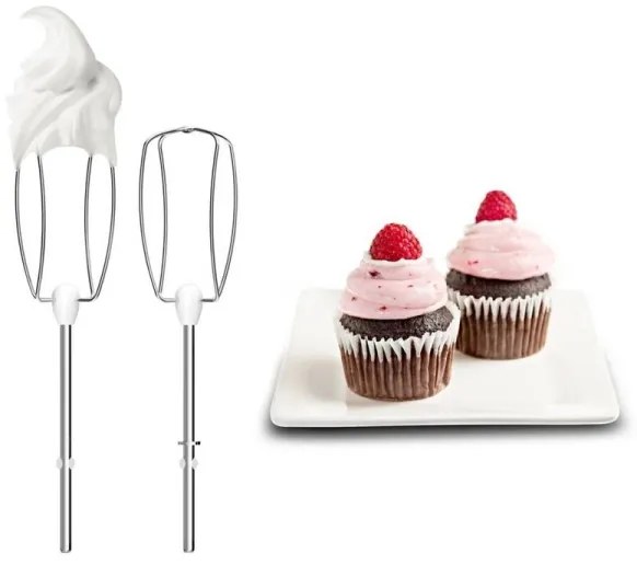 Tefal - Ručný šľahač PREP'MIX+ 450W/230V šedá/biela