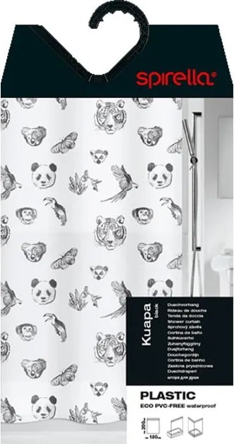 Sprchový záves 180x200 cm Kuapa – Spirella