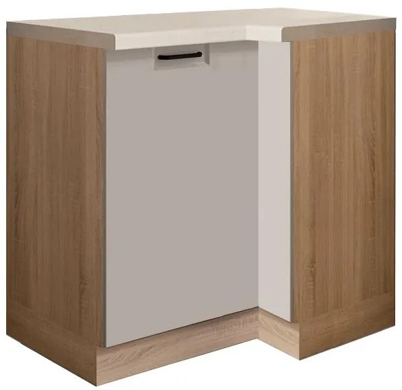 Skrinka do kuchyne Favorit 15d ľavá dub Sonoma/Latte