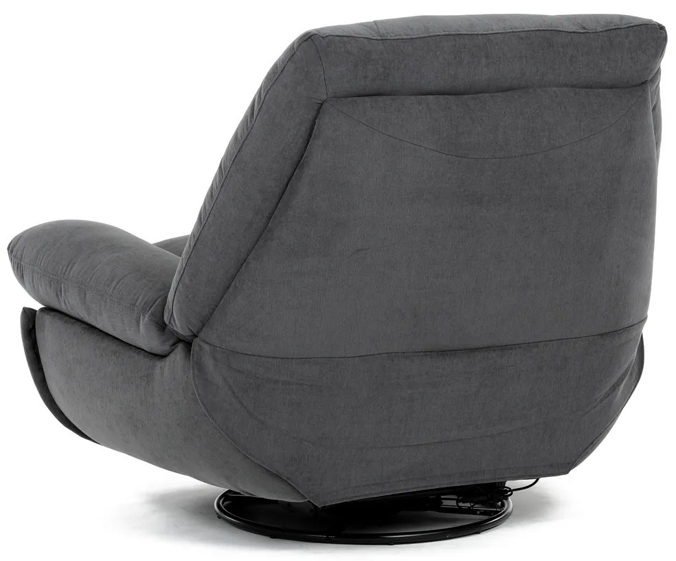 Elektrické polohovateľné kreslo s integrovanýmovládaním, sivé