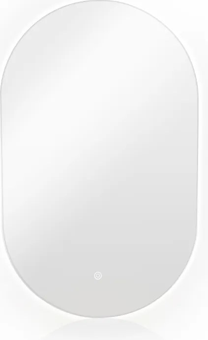 Noela Oválne zrkadlo s LED podsvietením OVELIA