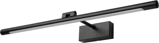 LED osvetlenie zrkadla do kúpeľne MIRROR LED/8W/230V 4000K IP44 60 cm čierna