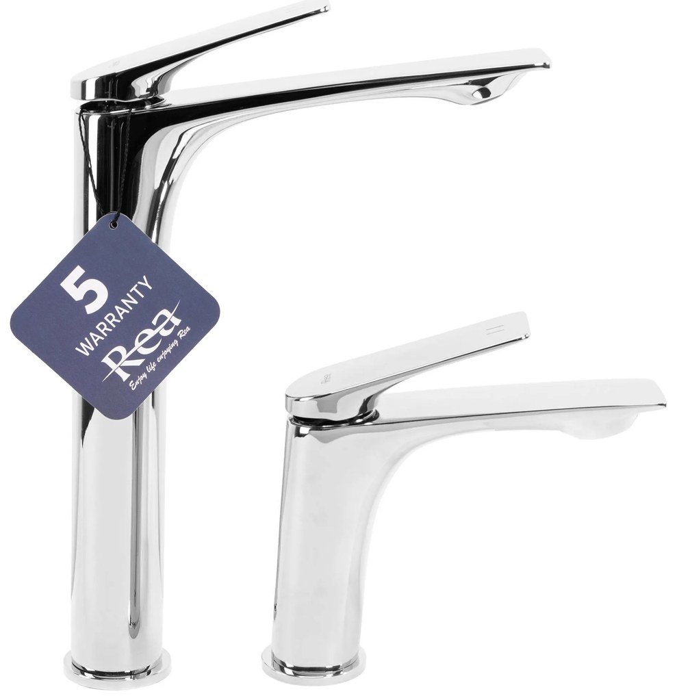 Rea Avalon, vysoká umývadlová batéria h-305, chrómová, REA-B5060