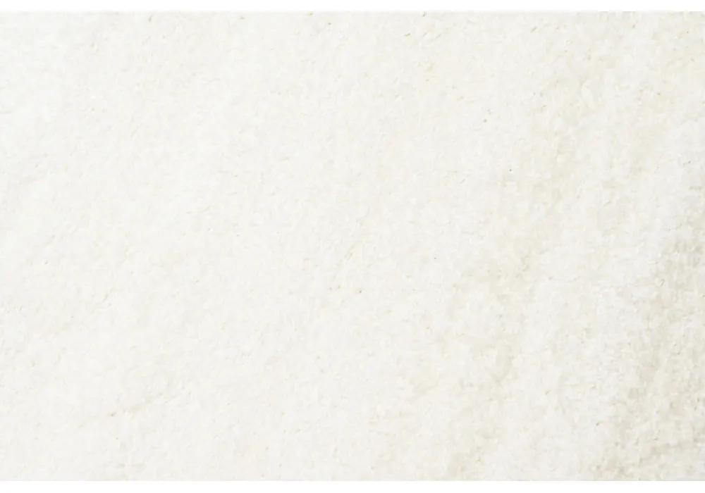 Kusový koberec Shaggy Parba biely 80x150cm