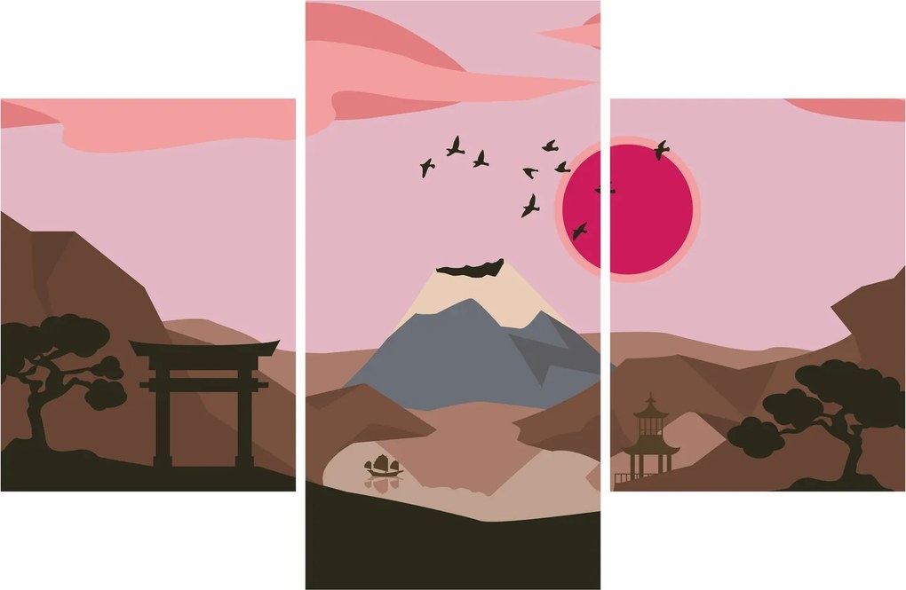 Obraz - Japonsko N⁰2 (90x60 cm)