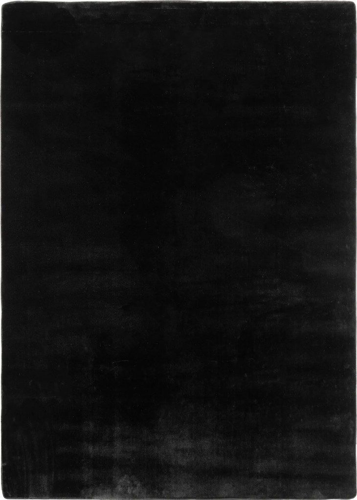 Ayyildiz, Koberec behúň Joy 1400 black, 80x250, čierna, chodba / predsieň