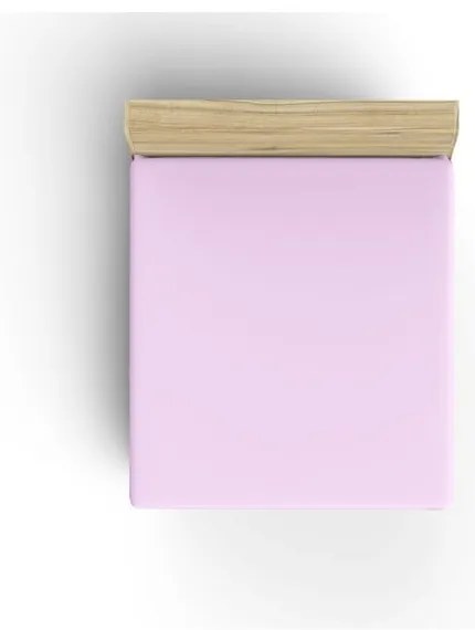 Ružová napínacia bavlnená plachta 140x200 cm – Mijolnir