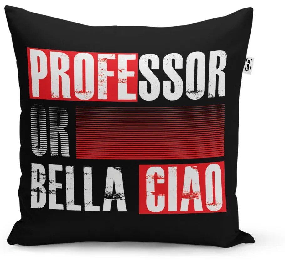 Sablio Vankúš La Casa de Papel Professor or Bella Ciao motív 3 - 40x40 cm