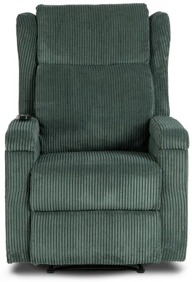 Masážne kreslo ANDREA, zelený menčester