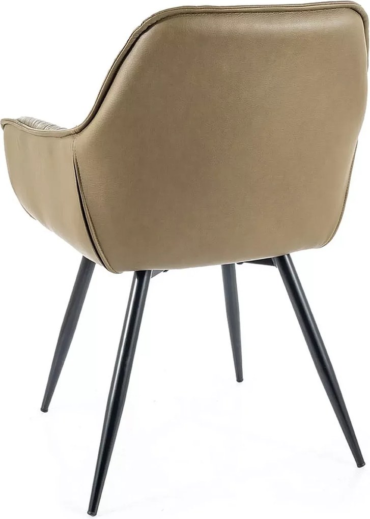 SI Stolička Cherry Buffalo olivový