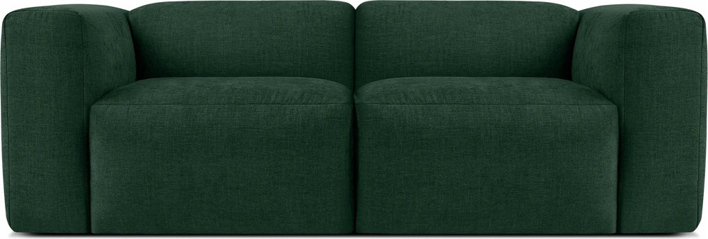 Modulárna dvojmiestna boho pohodlná pohovka Konsimo Buffo Morská