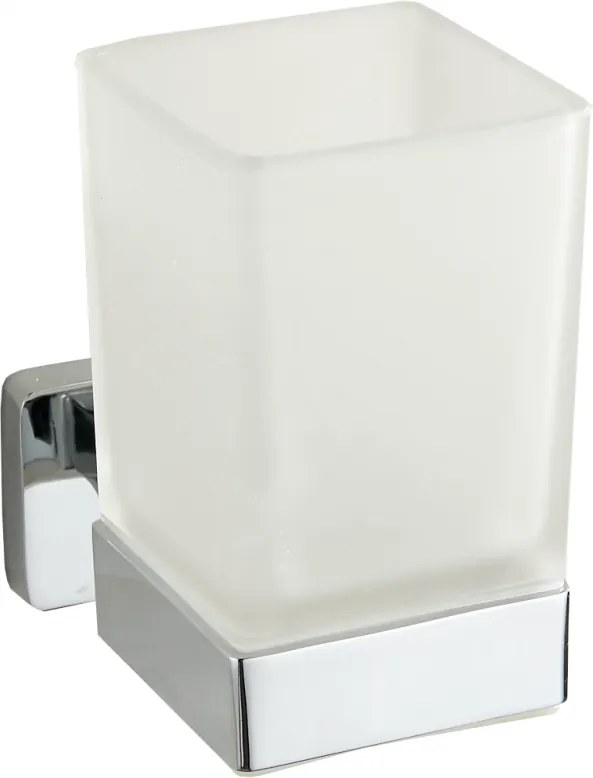 Mexen Asis pohár na zubné kefky, chrómová - 7017638-00