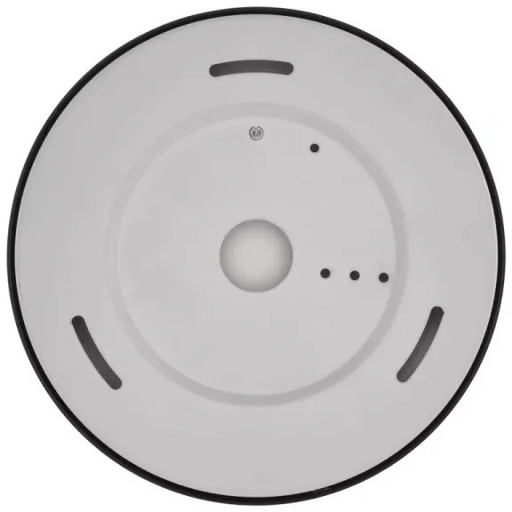 LED Stropné svietidlo LED/12,5W/230V 3000/3500/4000K pr. 17 cm čierna