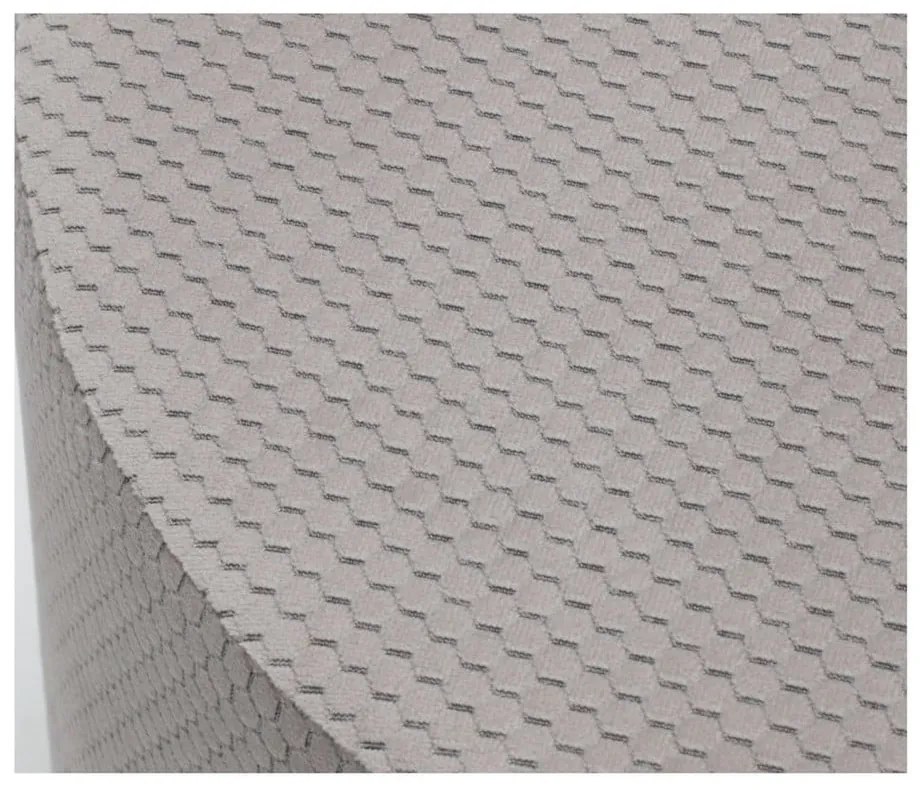 Sivohnedá podnožka Balcab Home Nora