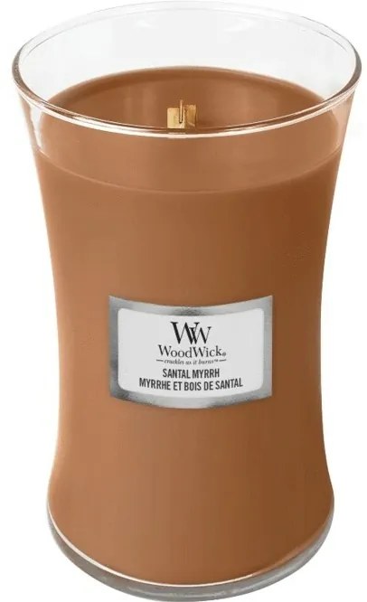 WoodWick vonná sviečka veľká váza santalové drevomyrha, 609 g