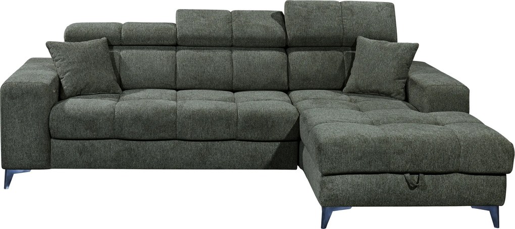 XXXLutz ROHOVÁ SEDAČKA, textil, tmavozelená MID.YOU - Sedačky - 002220047404