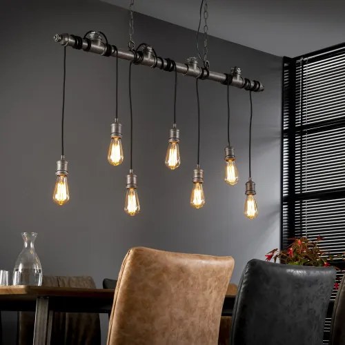 Luster 72-54 7L Industrial tube - Komfort-nábytok