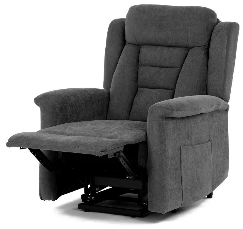 Relaxačné kreslo s polohovaním na elektrický pohon TV-7072 GREY2