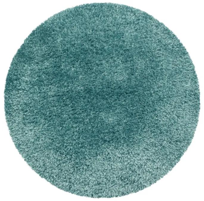 Ayyildiz Kusový koberec BRILLIANT 4200, Okrúhly, Aqua Rozmer koberca: 120 cm KRUH