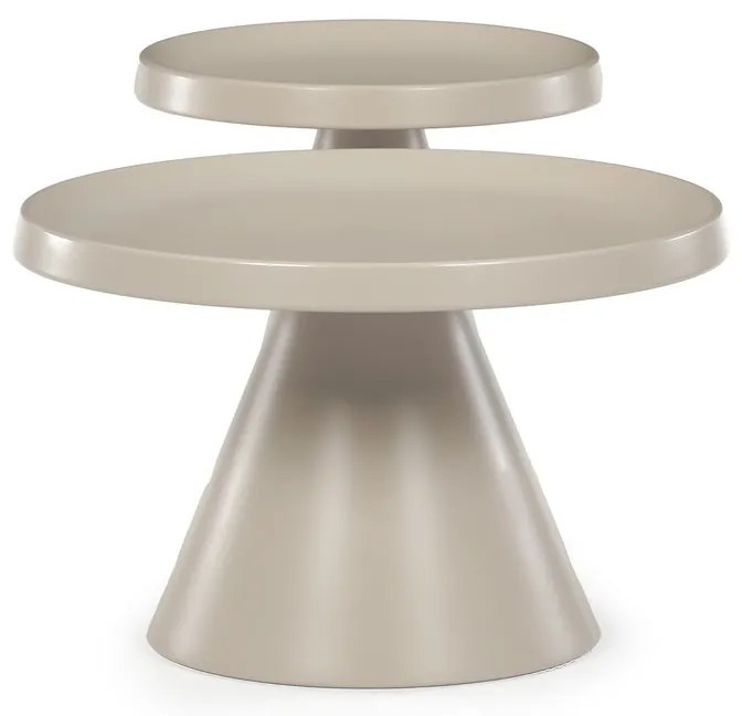 F4112 Sada konferenčných stolíkov CSM, béžová, 2ks