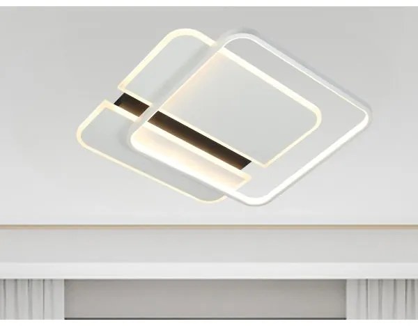 LED Stmievateľné stropné svietidlo LED/95W/230V 3000-6500K biela + diaľkové ovládanie