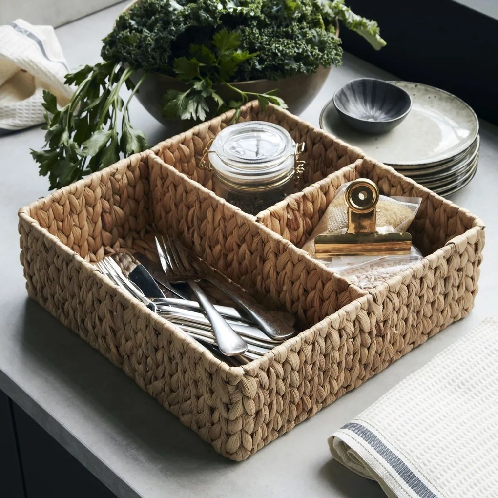 House Doctor Úložný box do kuchyne Store Natural 30×30 cm
