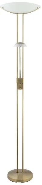 EGLO 85974 - Stmievateľná stojacia lampa BAYA 1xR7s/230W + 1xG9/33W bronz