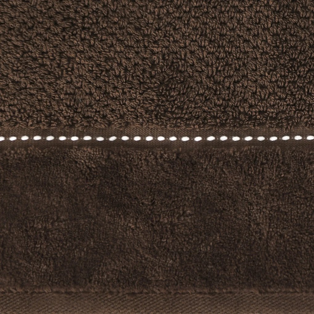 BAVLNENÝ UTERÁK SALADO 70X140 CM HNEDÁ