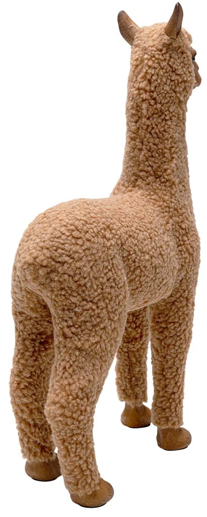 Happy Alpaca dekorácia hnedá 38 cm