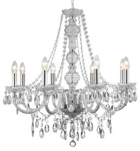 Krištáľové svietidlo SearchLight MARIE THERESE 8888-8CL