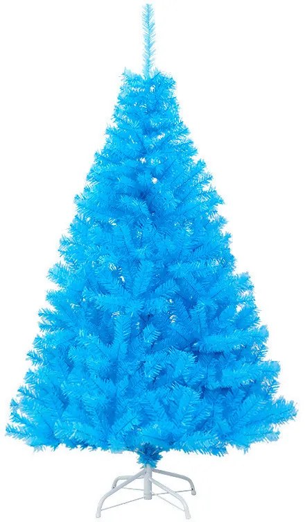 Modrý umelý vianočný stromček, 180 cm 708 vetiev