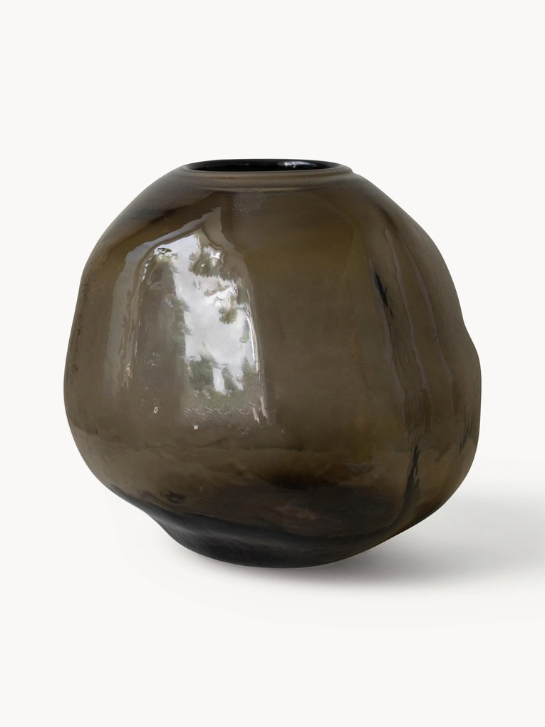 Sklenená váza Pebble, Ø 28 cm