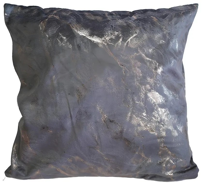 Obliečka Plain Velvet YX503 40x40cm šedá