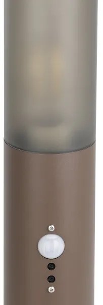 Eglo 900986 - Vonkajšia lampa so senzorom HELSINKI 1xE27/15W/230V 45 cm IP44