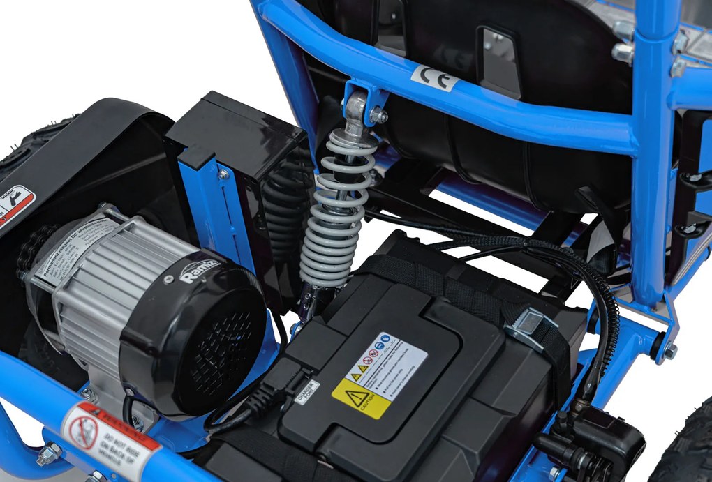 Ramiz Elektrická motokára MAIGHTY Modrá