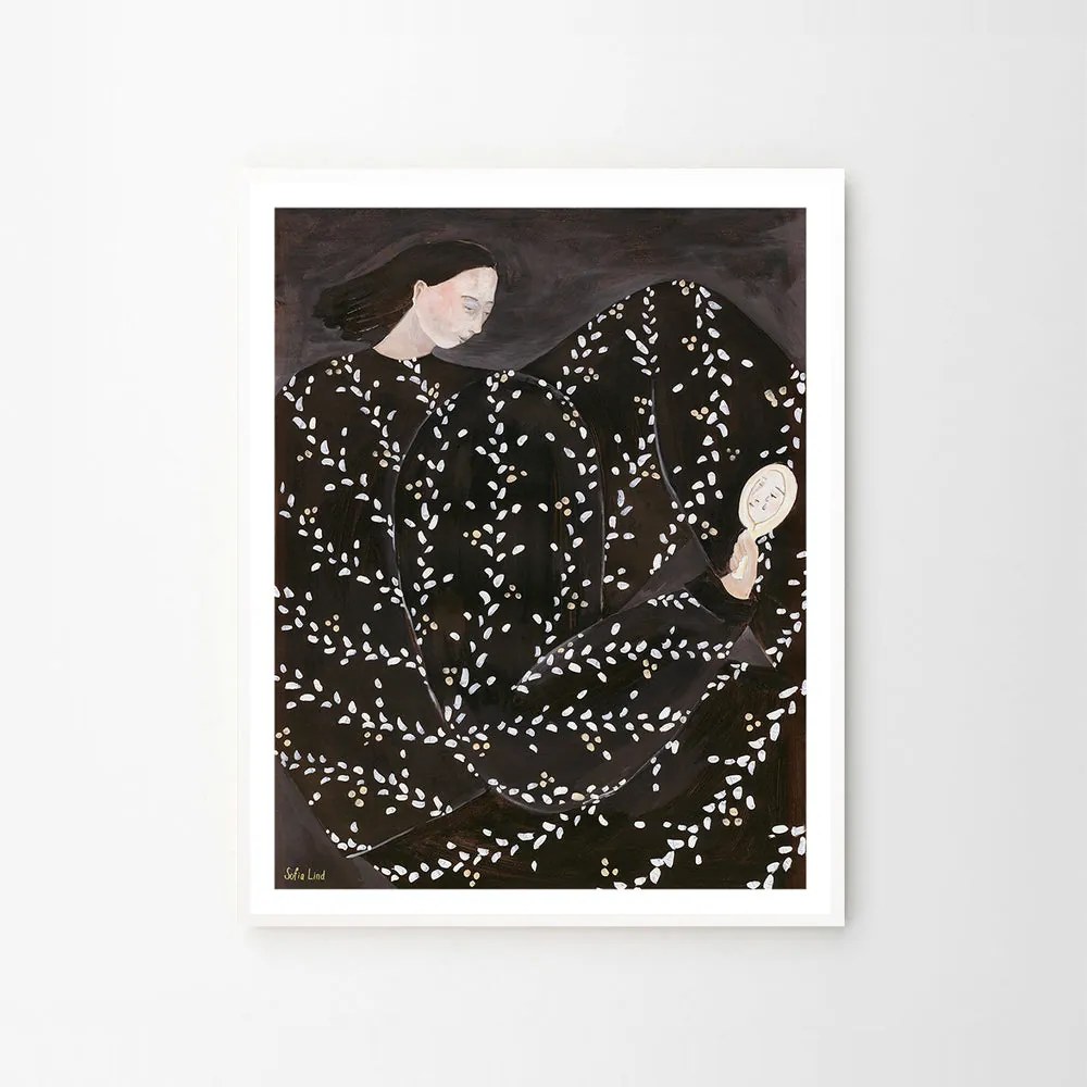 The Poster Club Plagát Mirror Mirror by Sofia Lind 40x50 cm